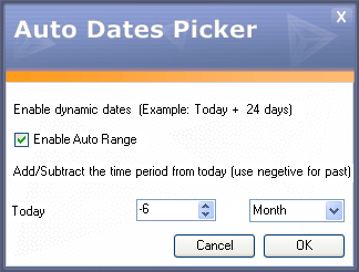 Auto Dates Picker